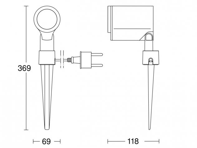  Spot Garden without motion detector